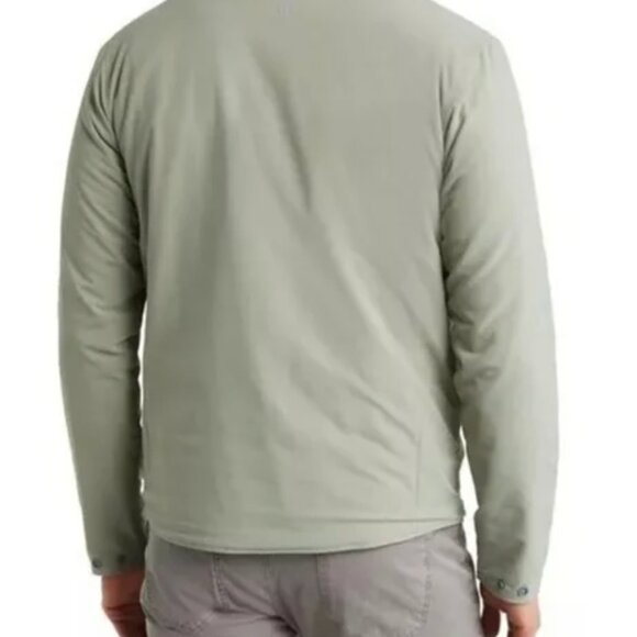 Peter Millar Crown Crafted Approach Insulated Snap Shirt Jacket Pullover Large - Picture 3 of 11